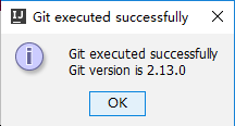 在Idea中成功配置Git